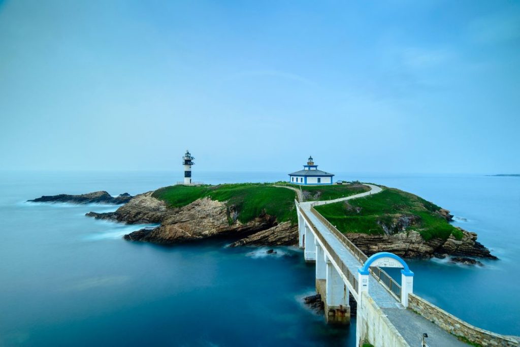 camino litoral de Galicia (15) dormir en un faro en Galicia