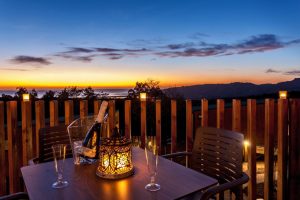 cabañas cerca de la playa