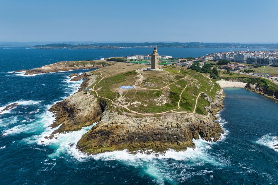 camiño do litoral Coruña