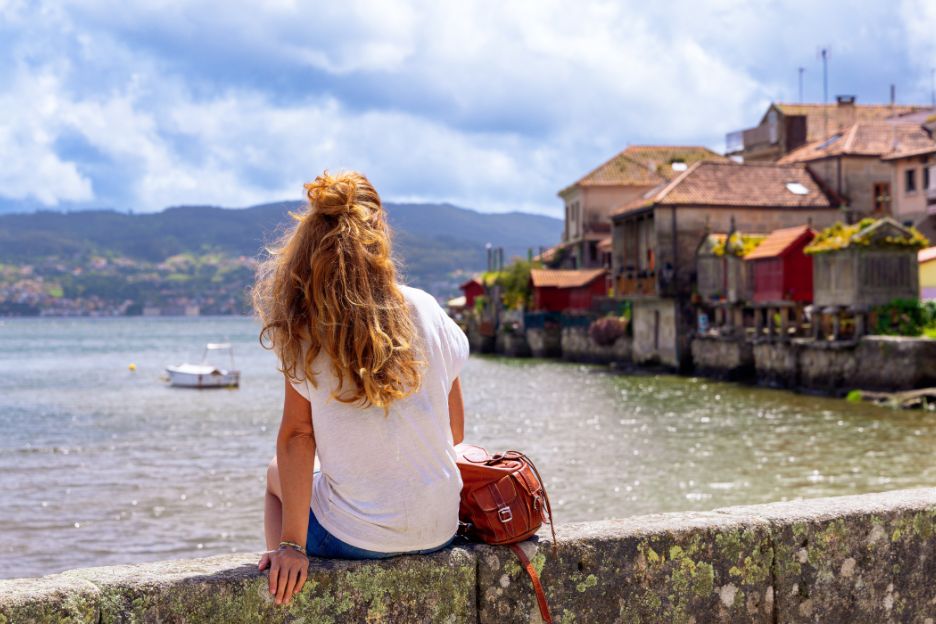 camiño litoral de galicia Combarro
